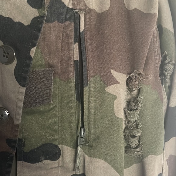 Camo distressed jacket - Picture 10 of 11